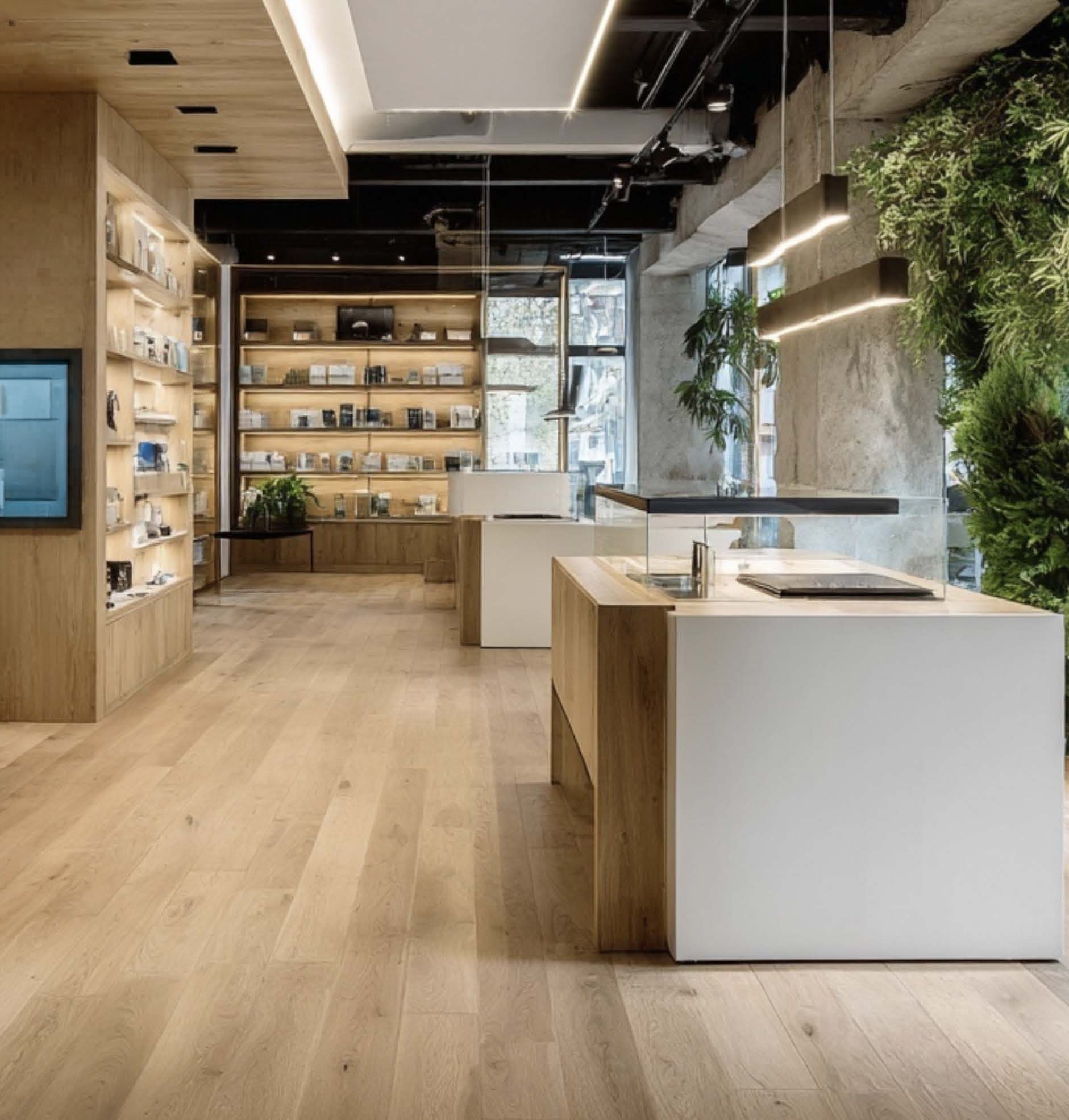 Premium dispensary interior